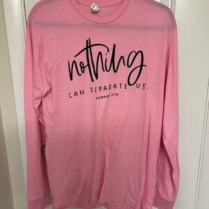 Pink Long Sleeve Tee